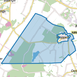 Verspreide huizen Meppen