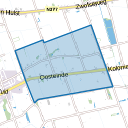 Verspreide huizen Oosteinde