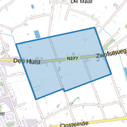 Verspreide huizen Oosterhulst