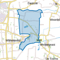 Verspreide huizen Driezum