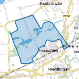 Verspreide huizen Feanwâlden