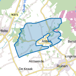 Verspreide huizen Ansen