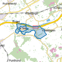 Verspreide huizen De Wijk