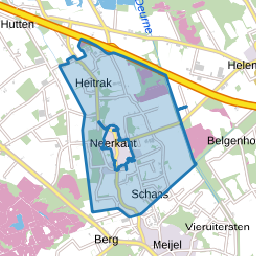 Verspreide woningen bij Neerkant