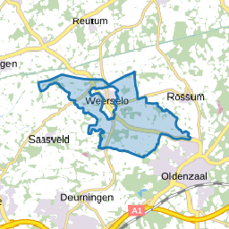 Verspreide huizen Weerselo