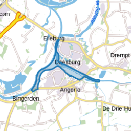 Verspreide huizen IJssel en Oude IJssel