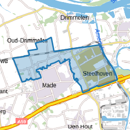 Verspreide huizen Made