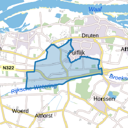 Verspreide huizen Puiflijk