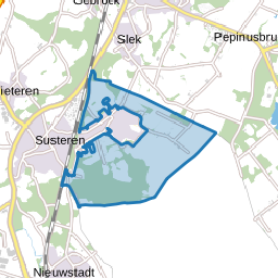 Verspreide huizen Heide
