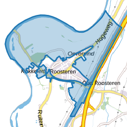 Verspreide huizen Roosteren
