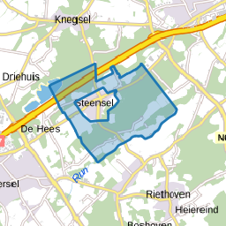 Verspreide huizen Steensel