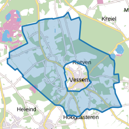 Verspreide huizen Vessem
