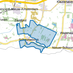 Verspreide huizen Schoonebeek