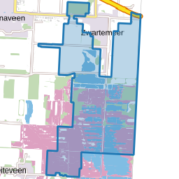 Verspreide huizen Zwartemeer