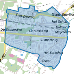 Glanerbrug en omgeving