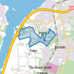 Verspreide huizen Horst