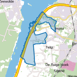 Verspreide huizen Zuiderzeeland