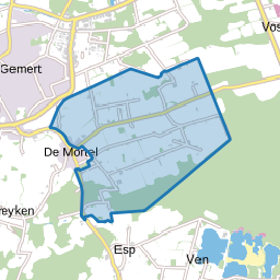 Verspreide huizen Mortelse Peel