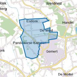 Verspreide huizen Kampen-Esdonk