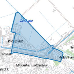 Middelharnis westplaat
