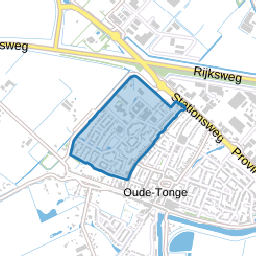 Oude-Tonge planetenbuurt