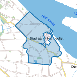 Stad aan 't Haringvliet buitengebied