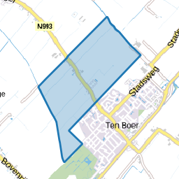 Buitengebied Ten Boer-Noord