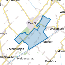 Buitengebied Ten Boer-Zuid