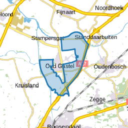 Verspreide huizen Oud Gastel