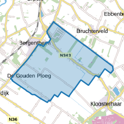 Verspreide huizen Bergentheimerveen