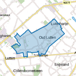 Verspreide huizen Oud-Lutten