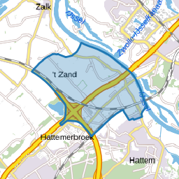 Verspreide huizen Gelderse Dijk en omgeving