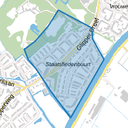 Glipper Dreef en Staatsliedenbuurt