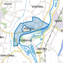 Verspreide huizen Veessen