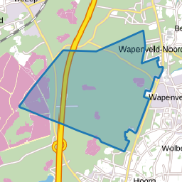 Verspreide huizen bosgebied