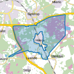 Verspreide huizen Heeze