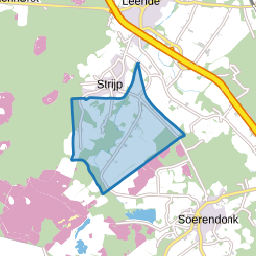 Verspreide huizen Dijkse Heide