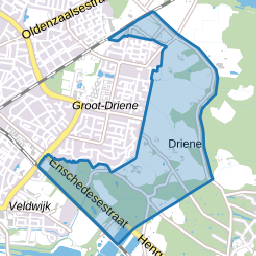 Verspreide huizen Driene