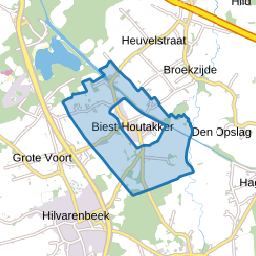 Verspreide huizen Biest-Houtakker