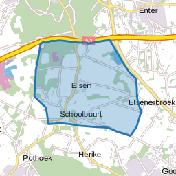 Verspreide huizen Elsen