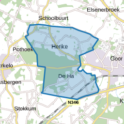 Verspreide huizen Herike