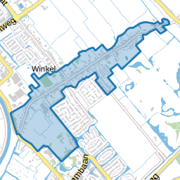 Winkel Dorpsstraat en omgeving