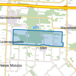 Verspreide huizen Elim-Noord