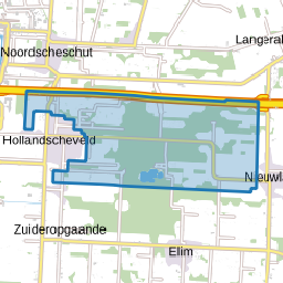 Verspreide huizen Hollandscheveld-Oost