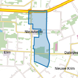 Verspreide huizen Nieuwlande