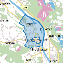 Verspreide huizen Broekhuizenvorst