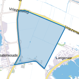 Verspreide huizen Rijnsaterwoude