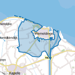 Verspreide huizen Wemeldinge