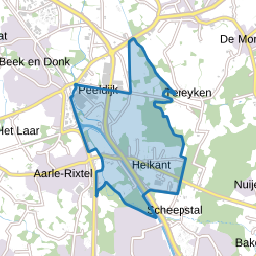 Verspreide huizen Heikant