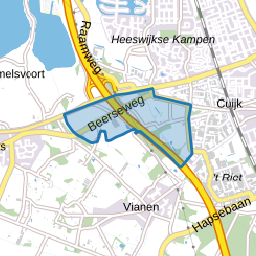 Cuijk buitengebied ten westen